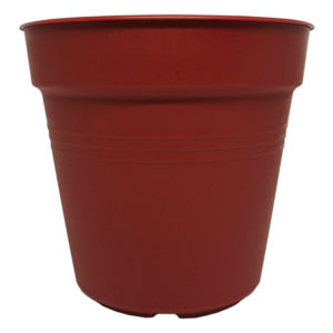 BABA TP-85 Plastic Pot (Smoky Brown) (8.5cmØ x 7.5cmH)