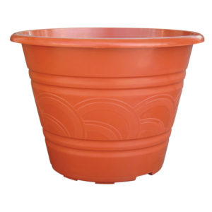 BABA TN-3470-A Plastic Pot (Cotta) (28cmØ x 20cmH)