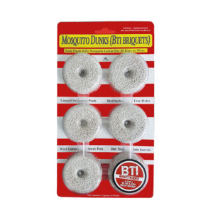 Mosquito Dunks (Bti Briquets) 孑孓杀虫块 (6pcs pack)