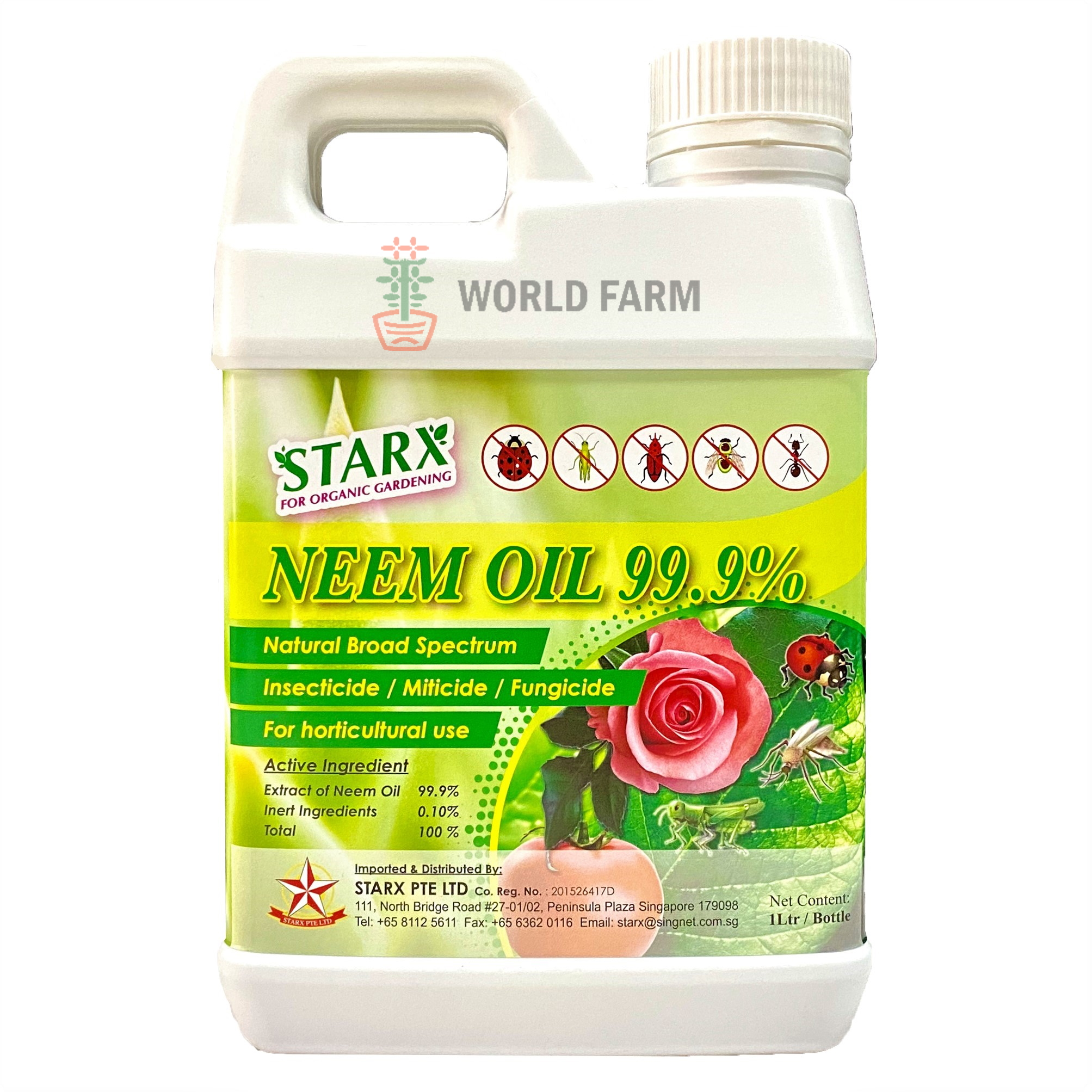 Neem Oil 100.100 Concentrate 10 Ltr