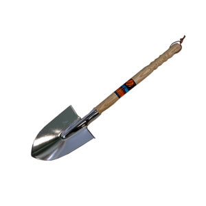 Shovel (Wooden handle) 木柄不锈钢中铲 (56.5cmL x 12cmW)