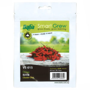 BABA Seed VE-015 Cluster Chili (Pack)
