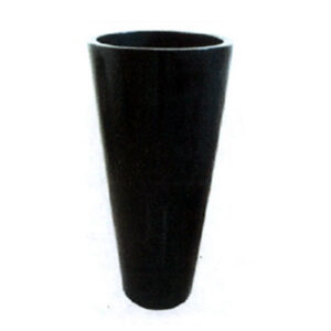 ADS-202/E Fibreglass Pot (Black) (34cmØ x 61cmH x 25cmB)