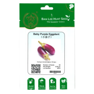 BAN LEE HUAT Seed HG16 Baby Purple Eggplant (Pack)