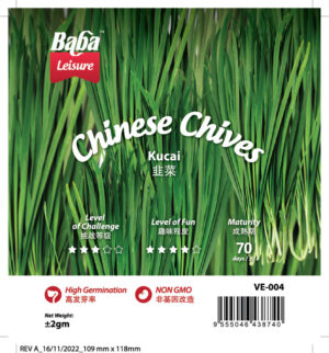 BABA Seed VE-004 Chinese Chives (Pack)