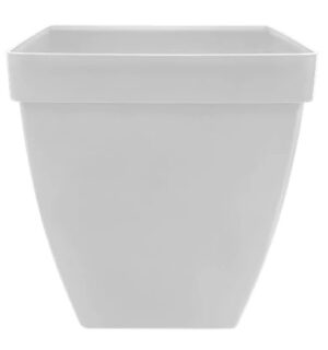 BABA BI-SP-350 Plastic Pot (White) (35cmL x 35cmW x 35cmH)