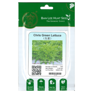 BAN LEE HUAT Seed HL104 Chris Green Lettuce (Pack)