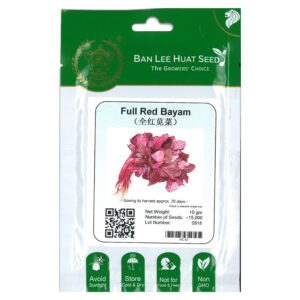 BAN LEE HUAT Seed HC12 Full Red Bayam (Pack)