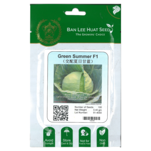 BAN LEE HUAT Seed HD35 Green Summer F1 (Hybrid Cabbage) (Pack)