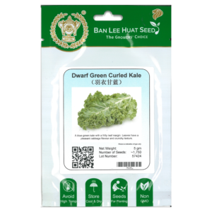 BAN LEE HUAT Seed HL01 Dwarf Green Curled Kale (Pack)