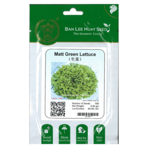 BAN LEE HUAT Seed HL109 Matt Green Lettuce (Pack)