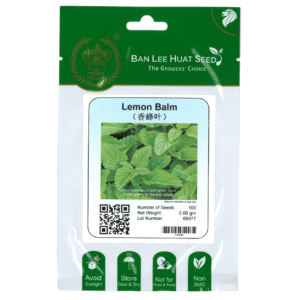 BAN LEE HUAT Seed HN26 Lemon Balm (Pack)