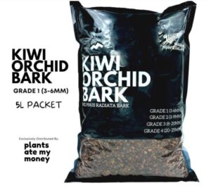 PLANTS ATE MY MONEY Kiwi Orchid Bark (GRADE 1) 3-6mm (5L bag)
