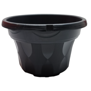 BABA SC-220 Plastic Pot (Zen Grey) (21.5cmØ x 13.5cmH)