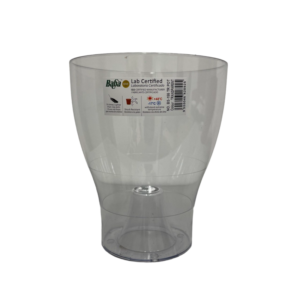 BABA BS-155 Plastic Pot (Transparent) (15.5cmØ x 19cmH)