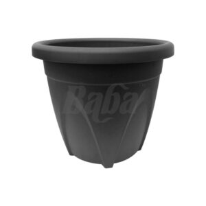 BABA AR-280 Plastic Pot (Zen Grey) (28cmØ x 23.6cmH)