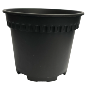 BABA RD-120 Plastic Pot (Black) (12.5cmØ x 10.1cmH)