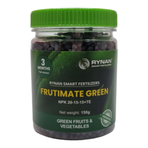 RYNAN Frutimate Green NPK 20-15-15+TE (150g bottle)