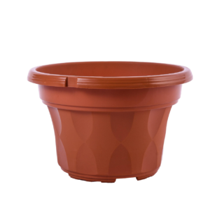 BABA SC-220 Plastic Pot (Cotta) (21.5cmØ x 13.5cmH)