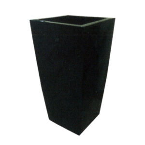 ADS-223 Fibreglass Pot (Black) (39cmL x 39cmW x 76cmH x 30cmB)