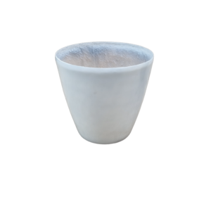 ADS-295/L Fibreglass Pot (White) (43cmØ x 41cmH x 28cmB)