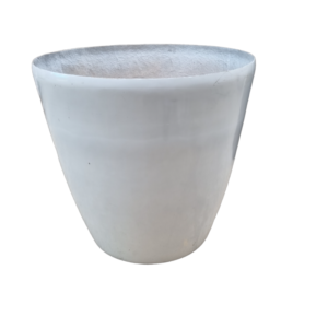 ADS-295/XXL Fibreglass Pot (White) (58cmØ x 58cmH x 38cmB)