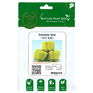 BAN LEE HUAT Seed HH56 Sweetie Star (Hybrid Sweet Pepper) (Pack)