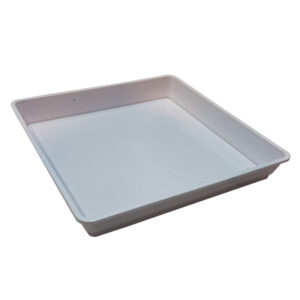 S350 China Plastic Plate (White) (35cmL x 35cmW x 5cmH)